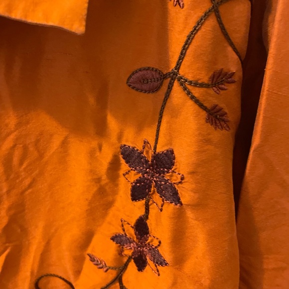 Coldwater Creek Silk Blouse - Picture 2 of 4